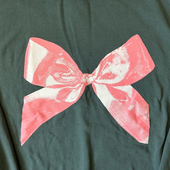 NWT urban outfitters overdyed bow pullover sweatshirt - Picture 2 of 6
